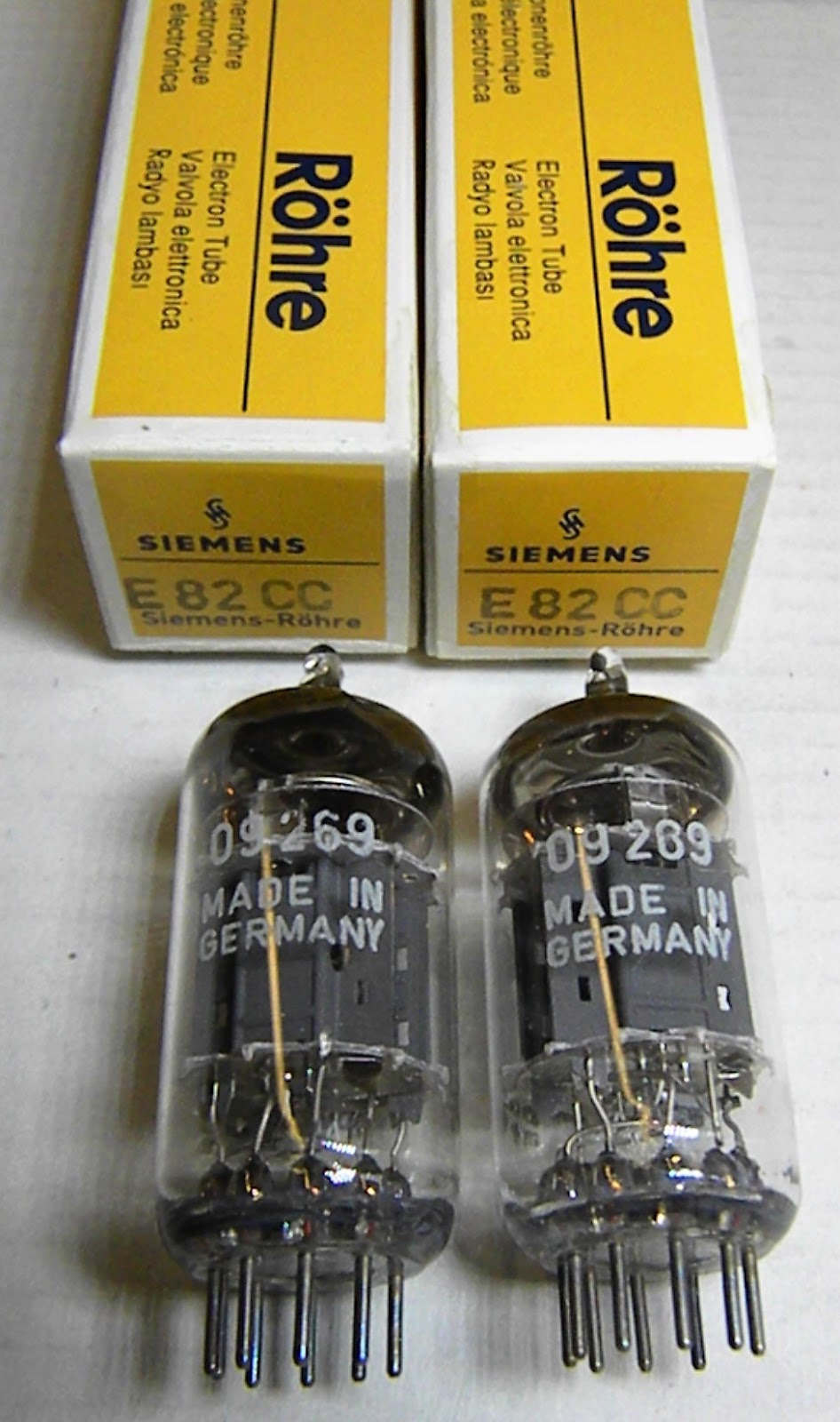 2周年記念イベントが シーメンス Siemense E82cc Triple Mica 12AU7